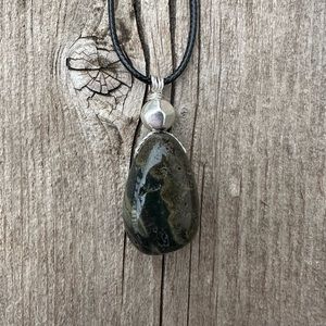 Ocean Jasper Necklace Connected to Joy, Release and Alignment.
